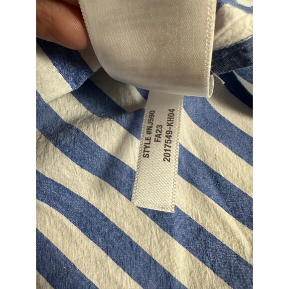 Madewell Signature Poplin Oversized Shirt Womens Sz S NJ590 - Picture 11 of 12